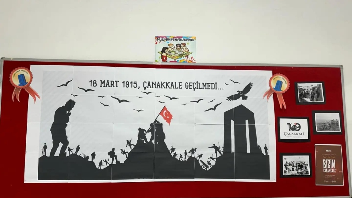 Okulumuzda 18 Mart Şehitleri Anma ve Çanakkale Zaferi Programı düzenlendi.
